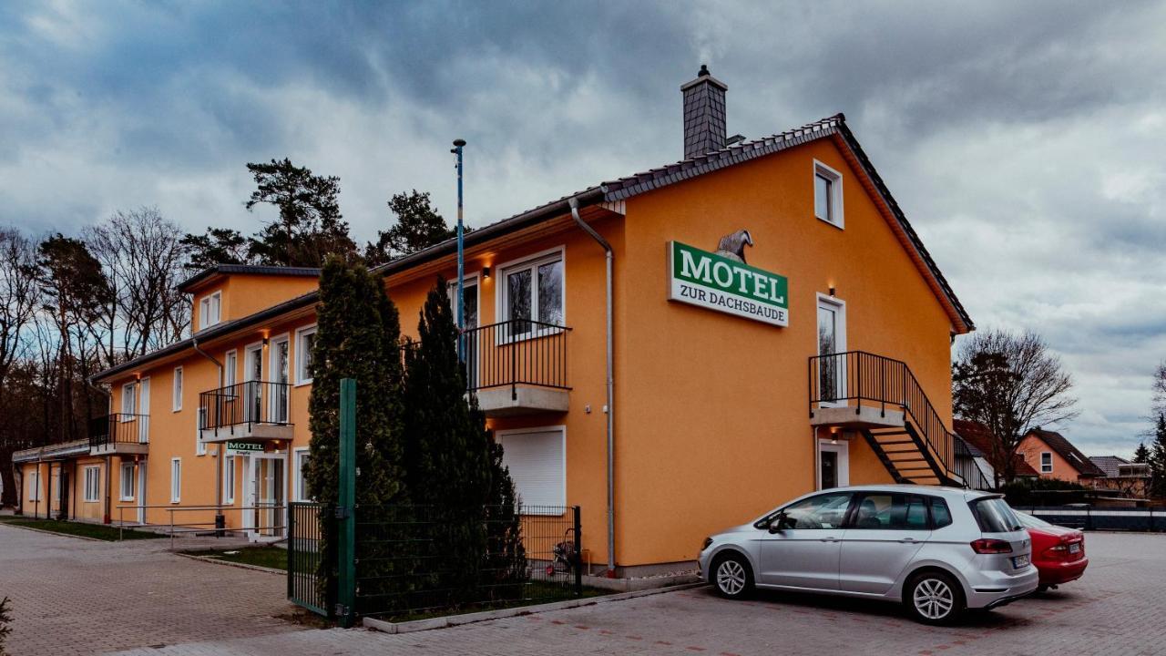 Motel Zur Dachsbaude Wandlitz Zewnętrze zdjęcie